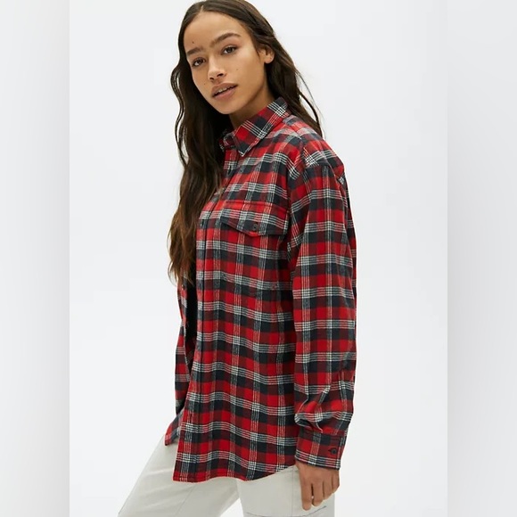 Aritzia flannel button up - Picture 1 of 4